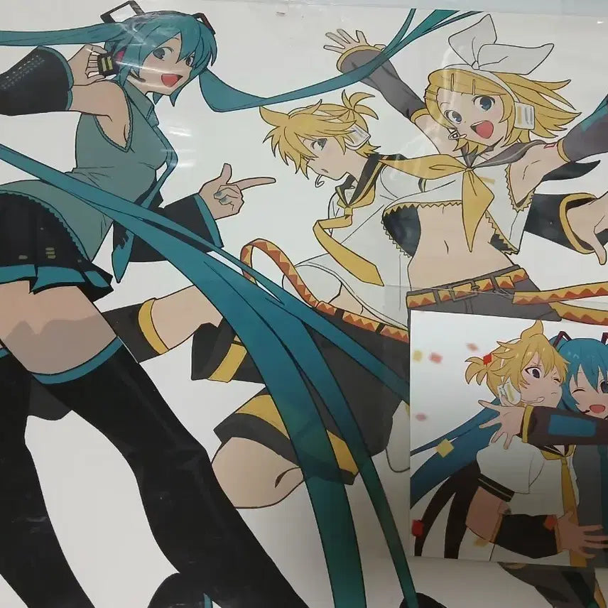 [BUNJANG] Vocaloid Hatsune Miku Kagamine Rin Len Unofficial Poster Set / 보컬로이드 하츠네미쿠 린렌 베띠님 비공식 포스터