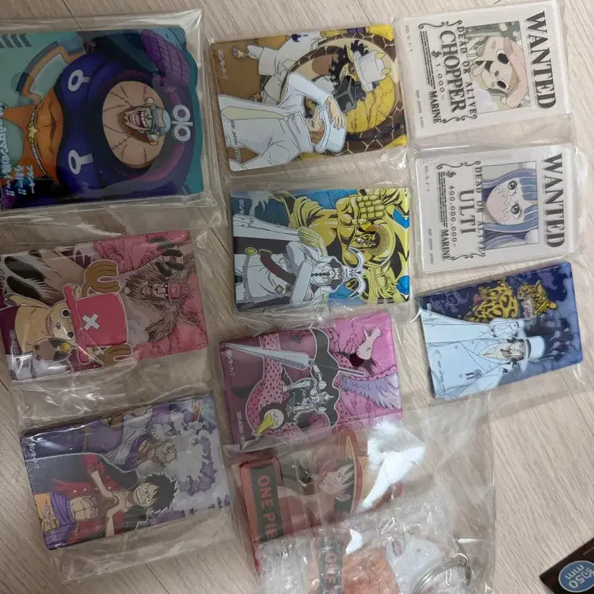 [BUNJANG] One Piece Sealed Acrylic Keychain Goods Set / 미개봉) 원피스 아크릴 키링 굿즈 세트
