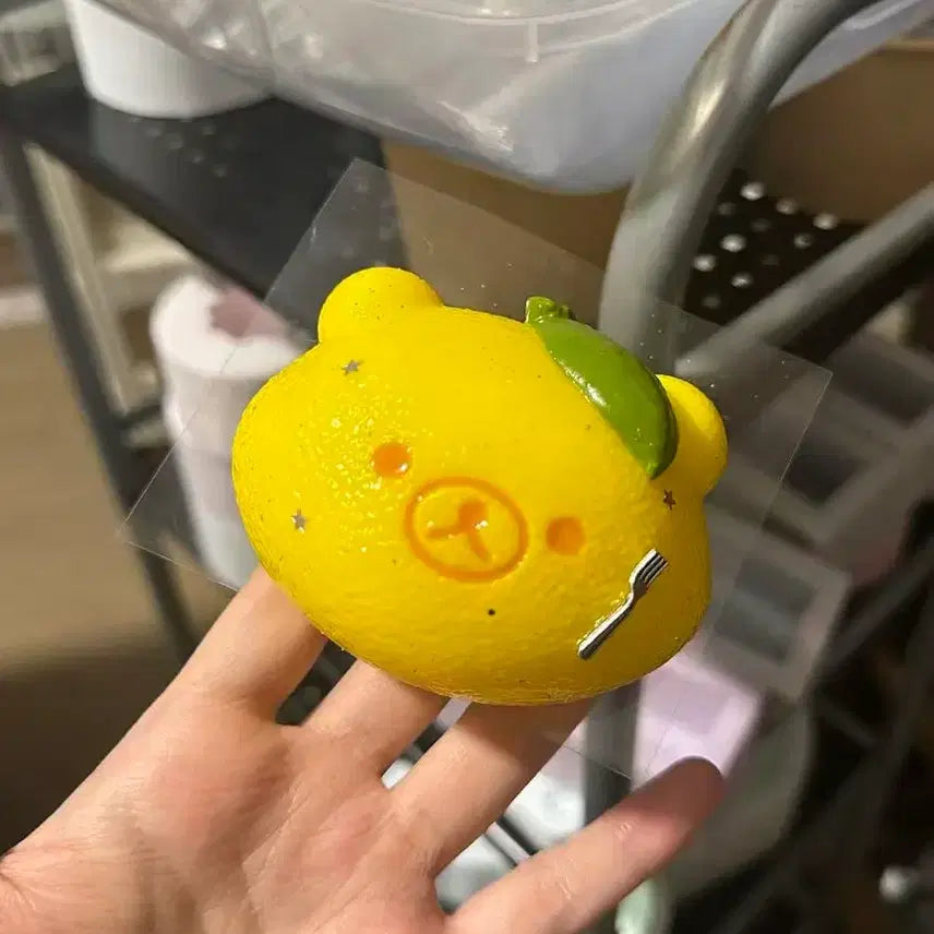 [BUNJANG] Lemon Kuma Squishy Toy (Sealed) / 레몬쿠마 말랑이 미개봉 새상품