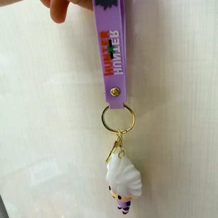 [BUNJANG] Hunter x Hunter Killua Bag Charm Keychain Holder / (미개봉,현물) 헌터x헌터 키르아 가방고리 키링 키홀더 열쇠고리 가챠