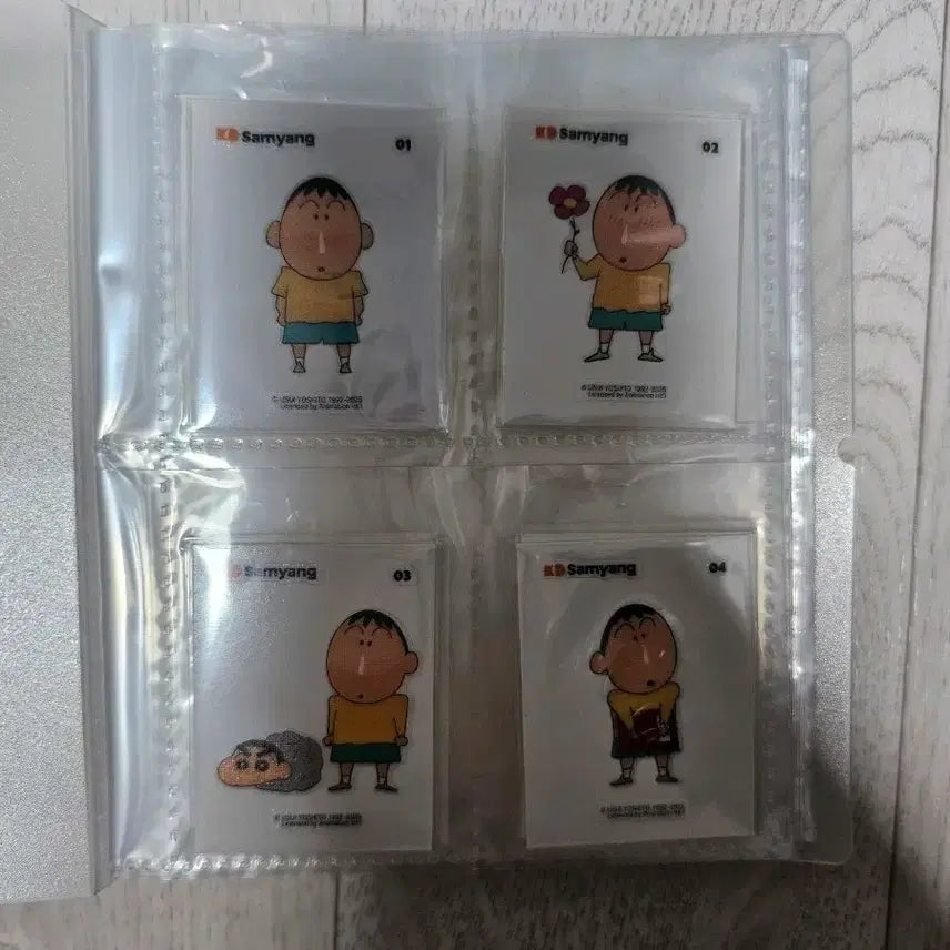 [BUNJANG] Crayon Shin-chan Maenggu Sticker Set (30 Types) / 맹구 띠부씰 30종