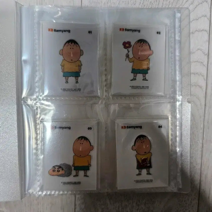 [BUNJANG] Crayon Shin-chan Maenggu Sticker Set (30 Types) / 맹구 띠부씰 30종