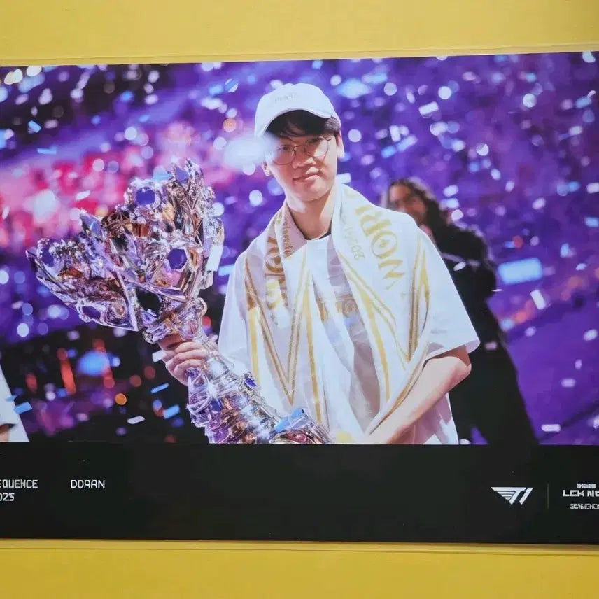 [BUNJANG] T1 2025 Worlds Champions Doran Poster / 티원 2025 월즈 우승 도란 포스터
