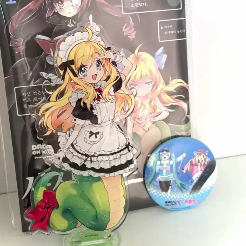 [BUNJANG] Satanichia McDowell Maid Acrylic Stand / 사신짱 드롭킥 메이드 아크릴스탠드