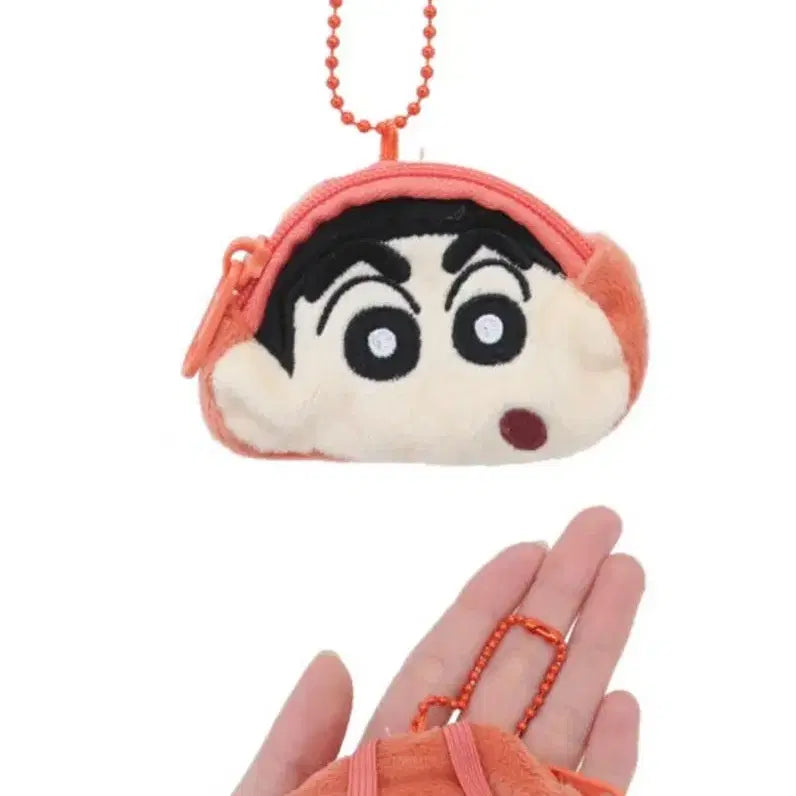 [BUNJANG] Shinchan Face Mini Backpack Pouch (Japanese Official) / 미개봉, 새상품) 짱구 얼굴 파우치 / 짱구 미니 파우치 / 짱구 배낭