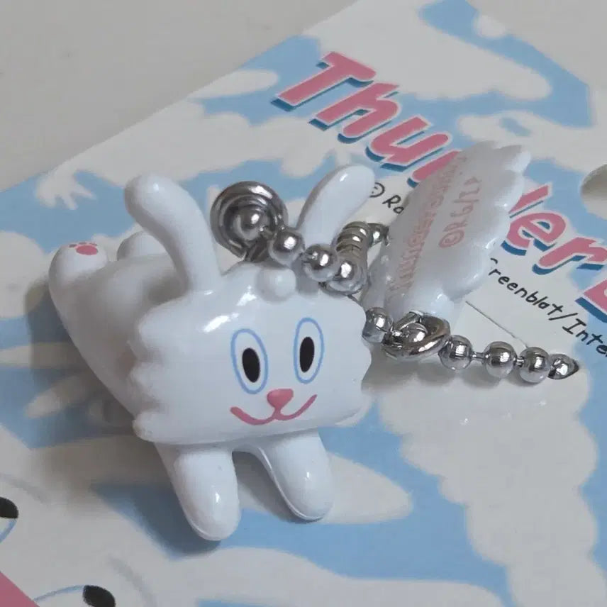 [BUNJANG] Thunder Bunny Ball Chain Keyring / 썬더바니 썬더버니 볼체인 키링