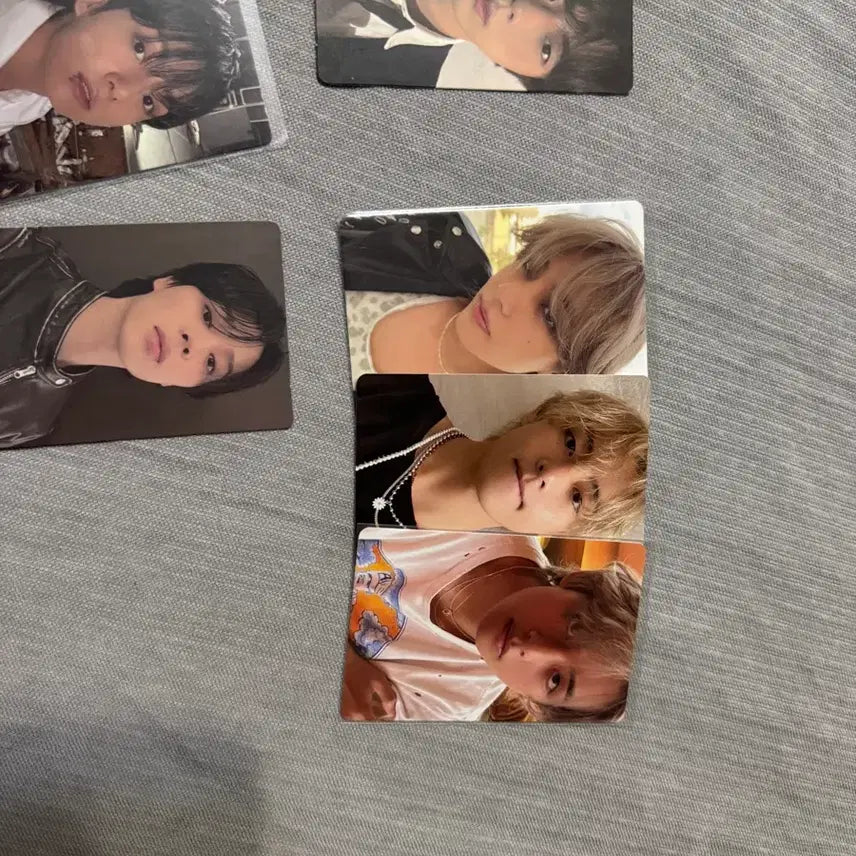 [BUNJANG] BTS Jin, V, Jimin, Jungkook Official Photocard Bundle Set / [공식/S급] 방탄소년단 포토카드 진 뷔 지민 정국 일괄