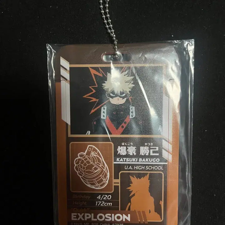 [BUNJANG] My Hero Academia Katsuki Bakugo U.A. Student ID Card Holder / Photocard Holder / 나의 히어로 아카데미아 바쿠고 카츠키 U.A 학생증 카드홀더 포카홀더