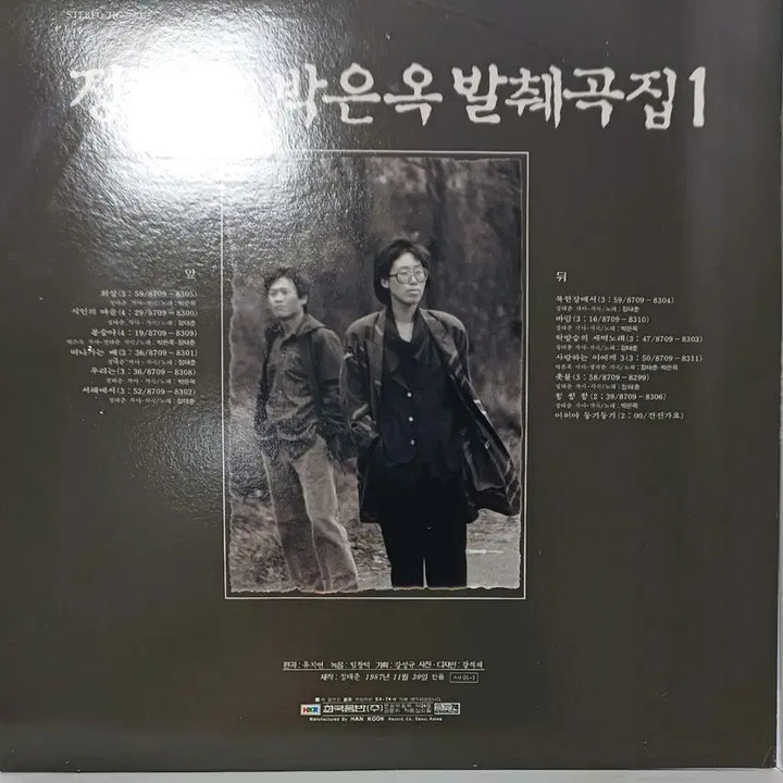 [BUNJANG] Jeong Tae Chun &amp; Park Eun Ok 1987 LP &