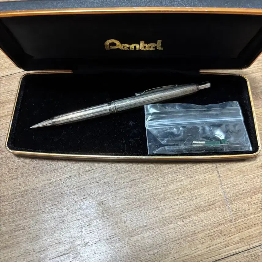 [BUNJANG] Pentel Scepter Sterling Silver/Gold Filled Fountain Pen Set / Pentel Scepter 샤프 스털링 실버/골드 필드 일괄판매