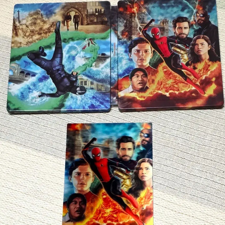 [BUNJANG] Spider-Man: Far From Home 4K Lenticular Magnet Steelbook Blu-ray / 스파이더맨 파프롬홈 4K 렌티 마그넷 스틸북 블루레이