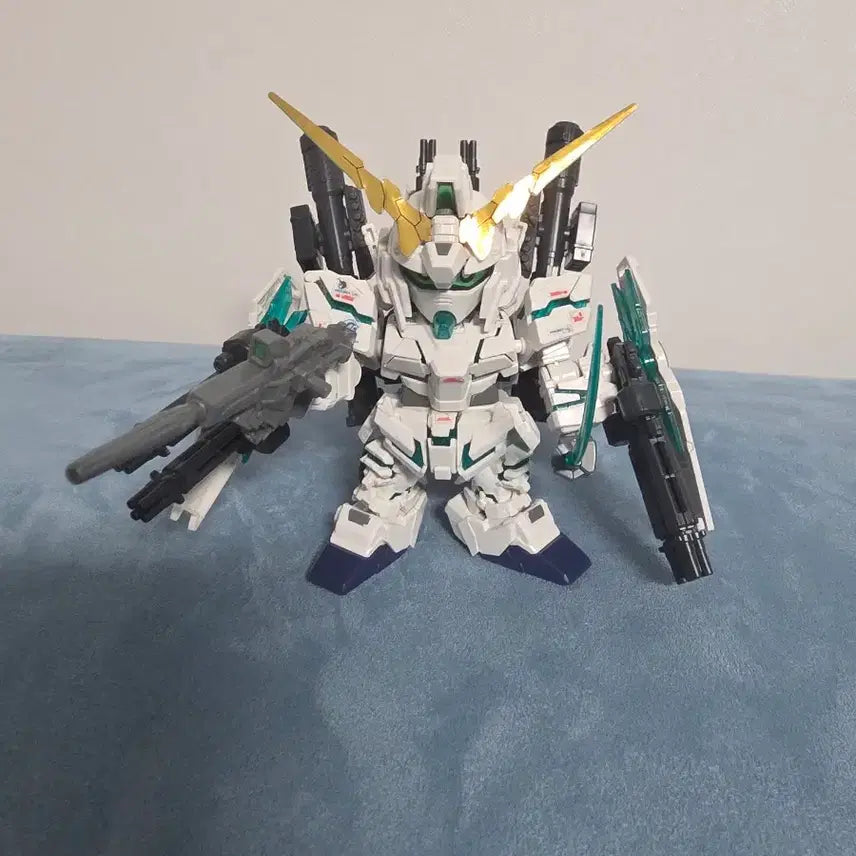 [BUNJANG] Bandai SD Unicorn Gundam Perfectability Full Armor Clear Ver. Model Kit / sd 유니콘 퍼팩트빌리티,풀아머 가조립