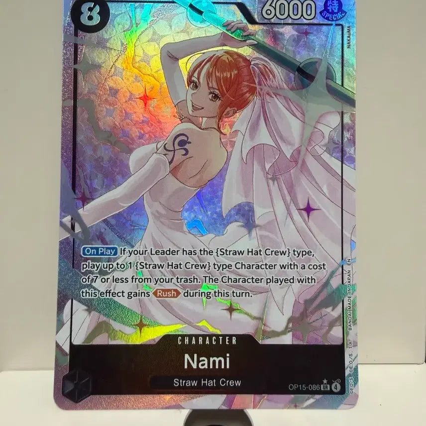 [BUNJANG] One Piece Card Wedding Nami North American Edition / 원피스 카드 웨딩 나미 북미판