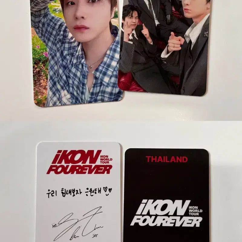 [BUNJANG] iKON Forever Tour Jinhwan Thailand Photocard / 아이콘 포에버 투어 김진환 태국 포토카드