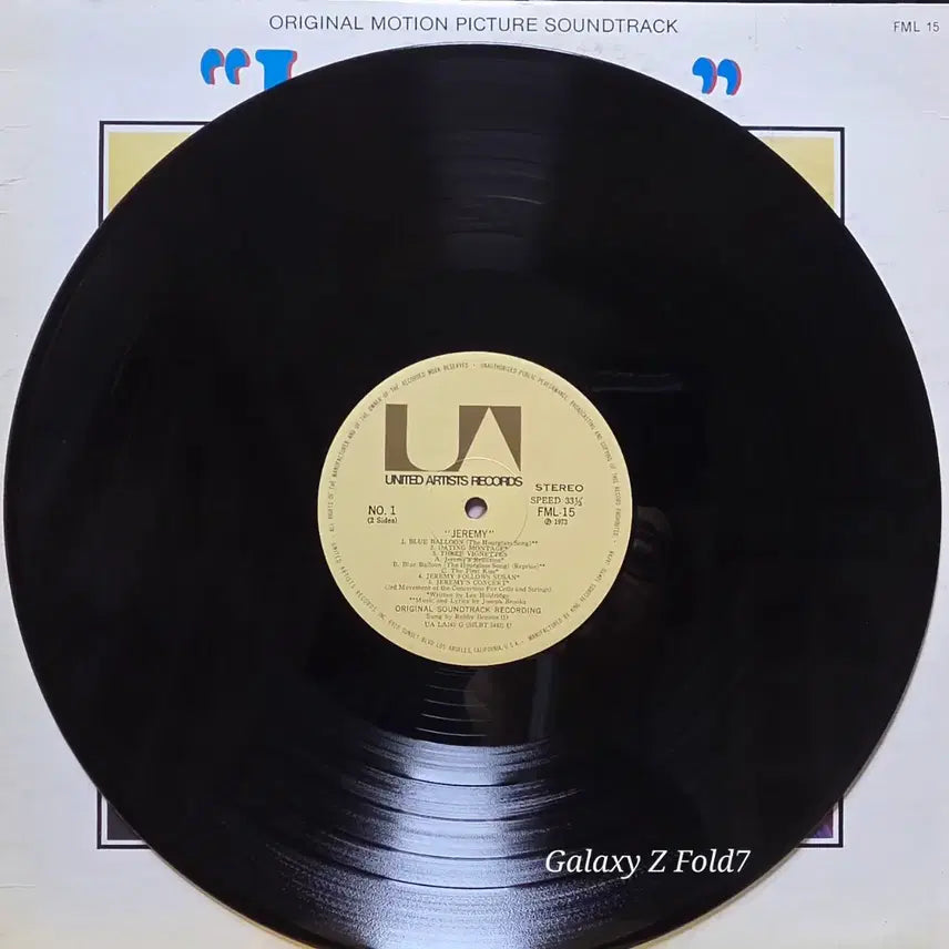 [BUNJANG] Jeremy Original Soundtrack LP / BA-621. 제레미 오리지널 사운드트랙 LP