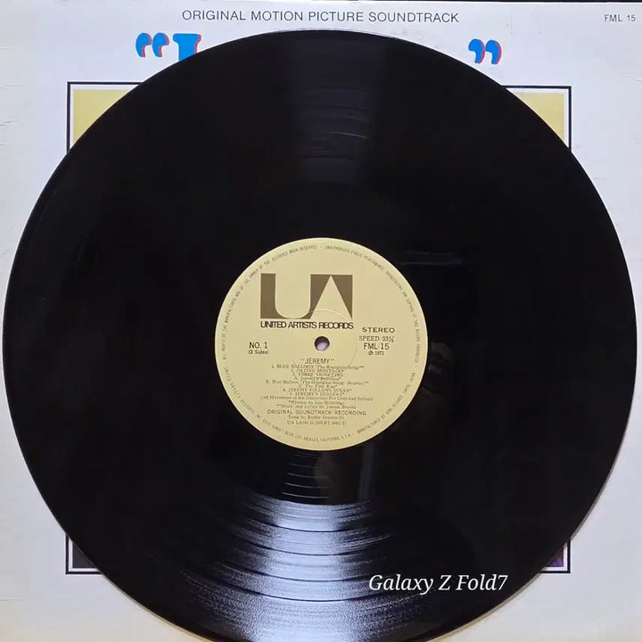 [BUNJANG] Jeremy Original Soundtrack LP / BA-621. 제레미 오리지널 사운드트랙 LP