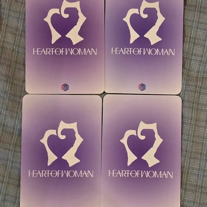 [BUNJANG] HEART OF WOMAN First Music Lucky Draw Photocard Bundle Set / 하트오브우먼 미공포 특전4종 일괄 HEART OF WOMAN
