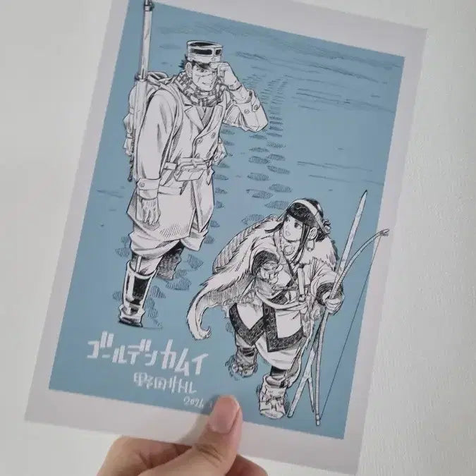 [BUNJANG] Golden Kamuy Movie Limited Edition Art Board / 골든 카무이 극장판 특전 아트보드