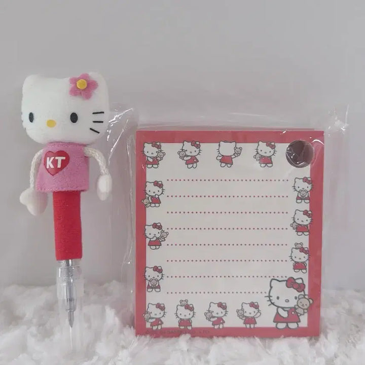 [BUNJANG] Hello Kitty Dallyangi Stationery Memo Pad Set / 헬로키티 달랑이 키티 메모지 문구세트