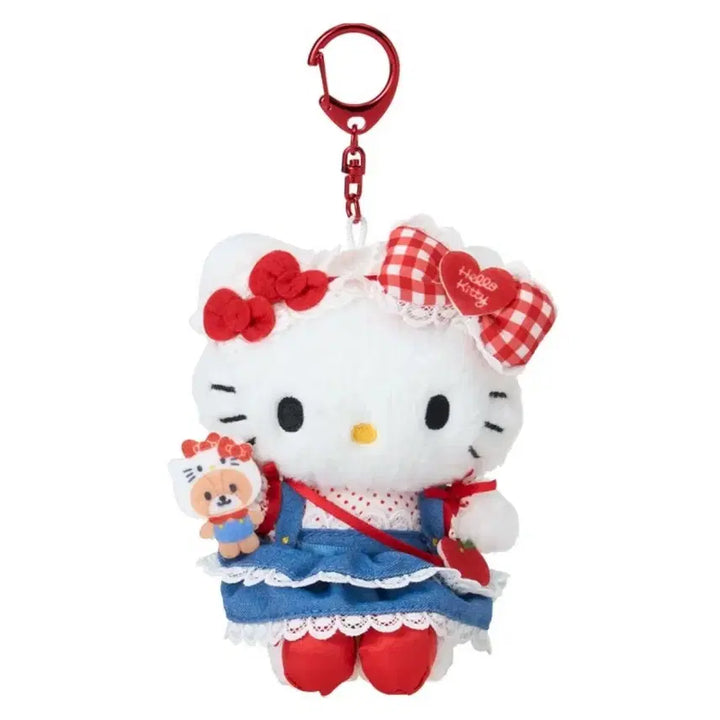 [BUNJANG] Hello Kitty Character Mascot Doll Keychain Series 4 / 헬로키티 캐릭터대상 4탄 마스코트 인형 키링 미사용 새상품 정품