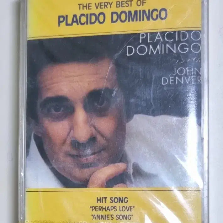 [BUNJANG] Plácido Domingo Best Unsealed Cassette Tape / 플라시도 도밍고 - 베스트 (미개봉 카세트테이프)