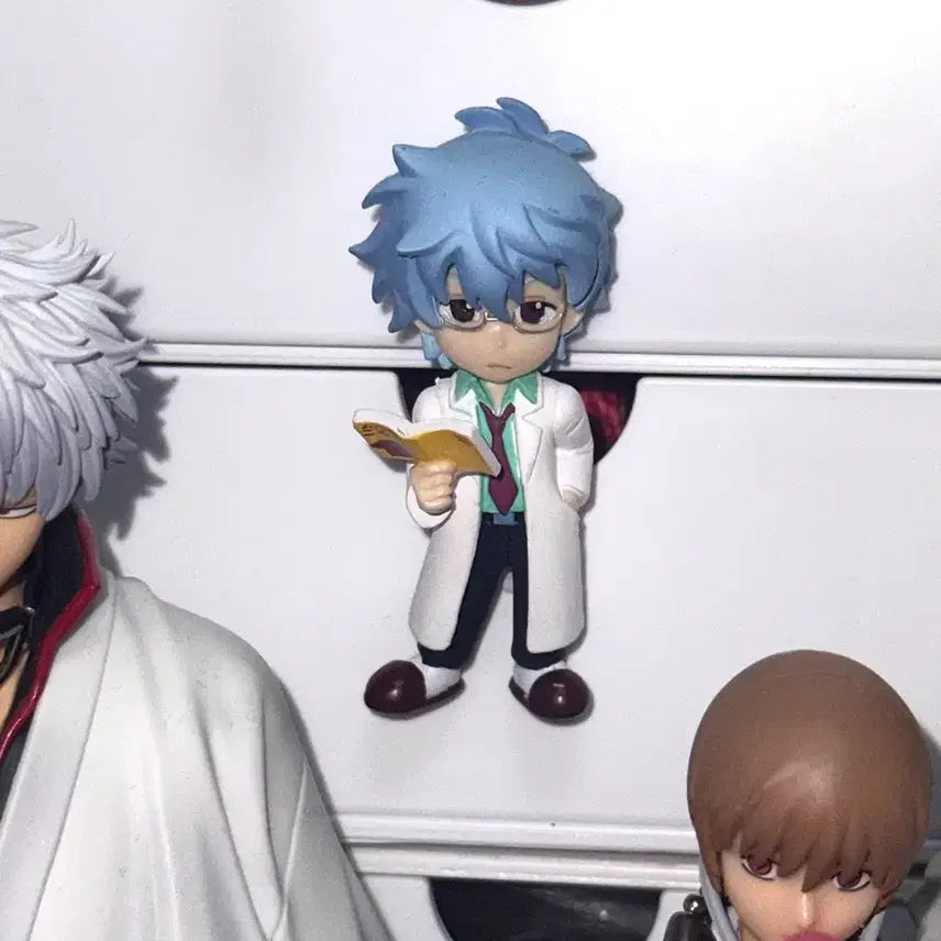 [BUNJANG] Gintama Gintoki Ginpachi Chibi-큥 Figure / 은혼 긴토키 긴파치 치비큥 피규어