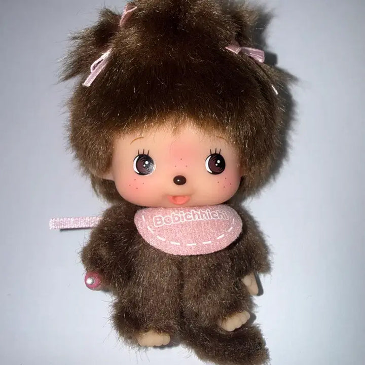 [BUNJANG] Monchhichi Baby Monchhichi Big Head Girl Doll / 몬치치 베비치치 빅헤드 여아 인형