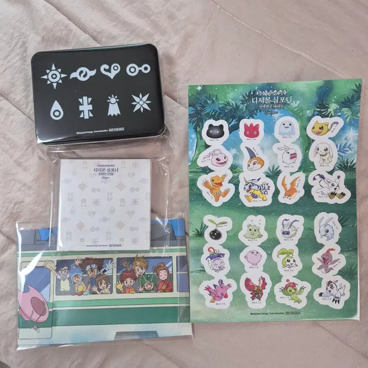 [BUNJANG] Digimon Symphony Limited Edition Merchandise Bundle Set / 디지몬 심포니 한정판 굿즈 일괄