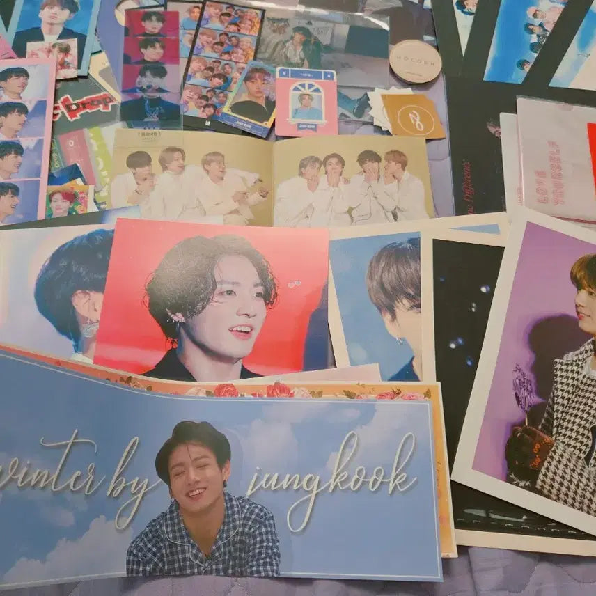 [BUNJANG] BTS Jungkook Bundle Set Photocard and Merchandise / BTS Jungkook&