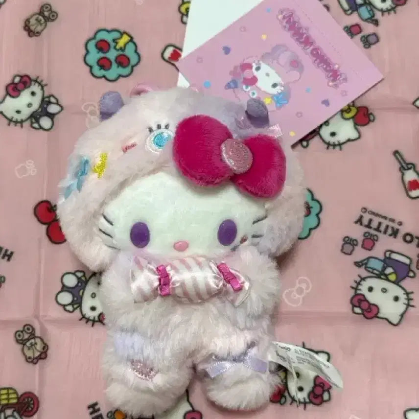 [BUNJANG] Sanrio Colorful Pop Monster Series Kitty Makko Doll / 산리오 다채로운 팝 몬스터 시리즈 키티 마코