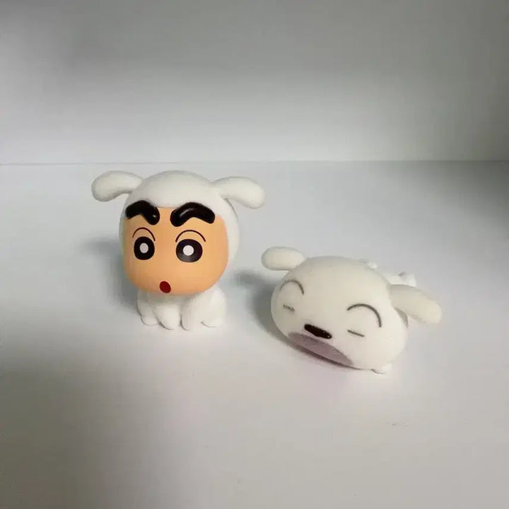 [BUNJANG] Bandai Crayon Shin-chan Shiroi Inu 2-Set Gacha Figures / 반다이  짱구는 못말려 짱구 흰둥이 2set 가챠 피규어