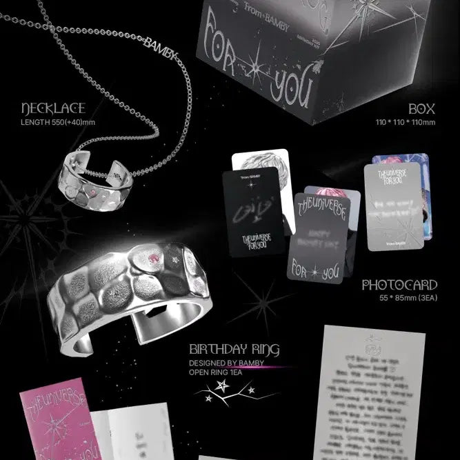 [BUNJANG] PLAVE Bambi Birthday Kit + Eunho Tincase Bundle Set / 플레이브 밤비 생일 키트 + 은호 틴케이스 일괄