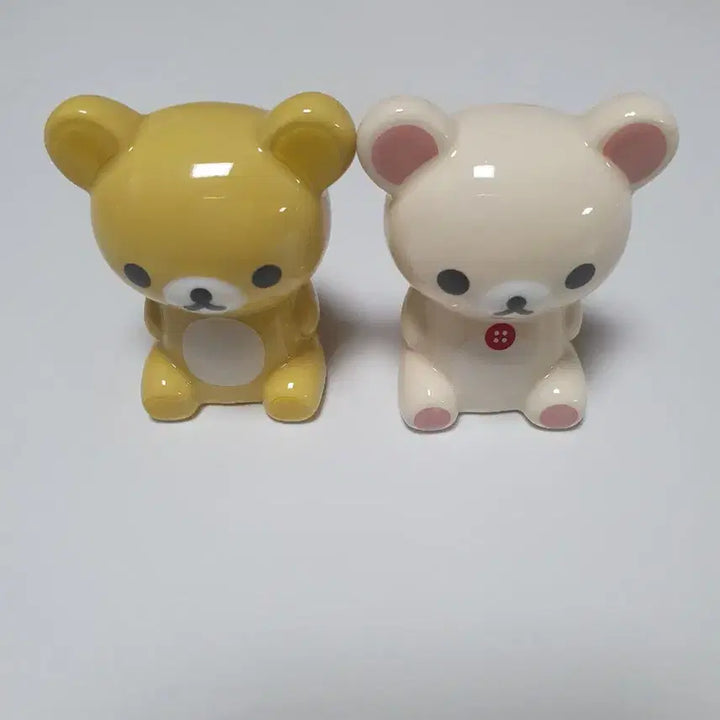 [BUNJANG] Rilakkuma Korilakkuma Salt and Pepper Shaker Figure Set / 리락쿠마 코리락쿠마 소금통 후추통 피규어