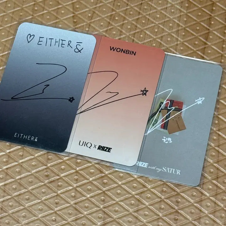 [BUNJANG] RIIZE Wonbin Ethereal You &amp; I YUKE Satur Photocard Bundle Set / 라이즈 원빈 이더앤 유이크 satur 포카 일괄