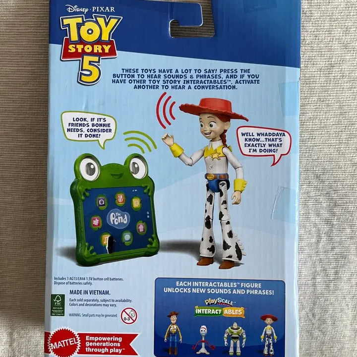 [BUNJANG] Mattel Toy Story 5 Talking Lilypad / [새제품] 마텔 토이스토리5 토킹 릴리패드