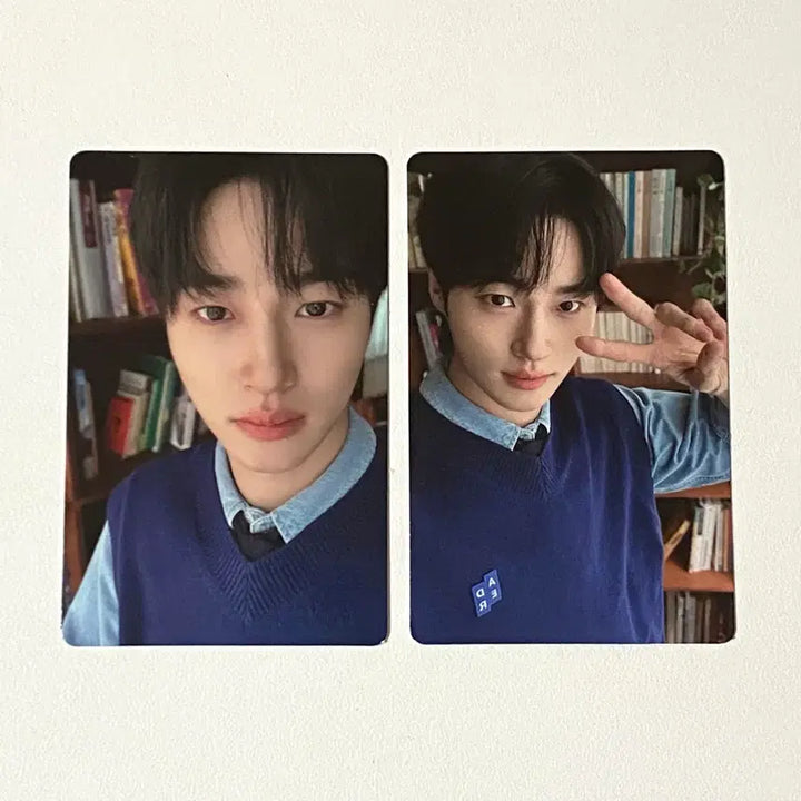 [BUNJANG] Byeon Woo Seok Fan Meeting Entry Photocard Set (2 Types) / 변우석 팬미팅 입장포카 2종