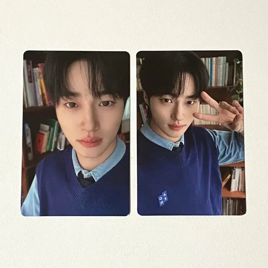 [BUNJANG] Byeon Woo Seok Fan Meeting Entry Photocard Set (2 Types) / 변우석 팬미팅 입장포카 2종