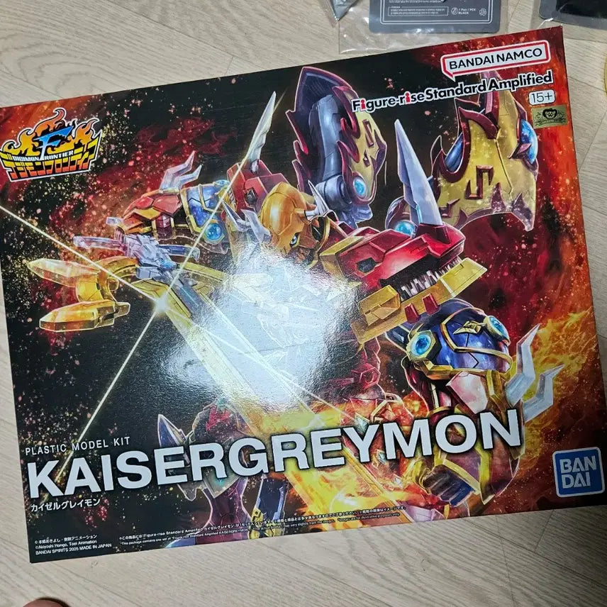 [BUNJANG] Bandai Digimon Figure-rise Standard Kaizer-Greymon Model Kit / 피규어라이즈 카이젤그레이몬 택포