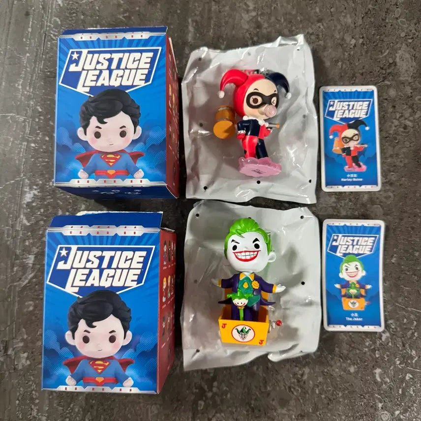 [BUNJANG] Pop Mart DC Justice League Joker &amp; Harley Quinn Bundle / 팝마트 DC 저스티스리그 조커 할리퀸 일괄