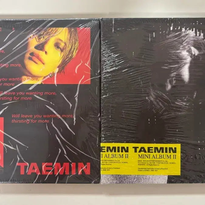 [BUNJANG] Taemin WANT Mini Album II Bundle Set (Sealed) / 태민 원트 앨범 미개봉 일괄