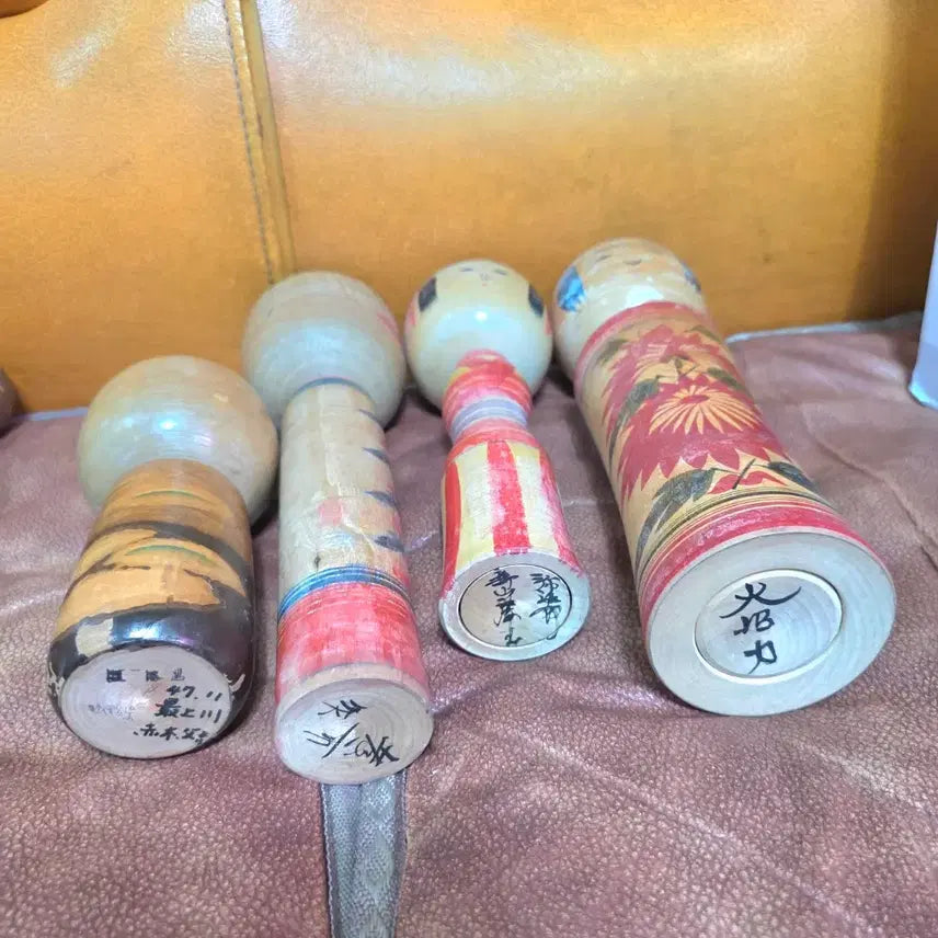 [BUNJANG] Set of 11 Japanese Traditional Wooden Kokeshi Dolls / 일본 전통 목각 코케시인형 11개