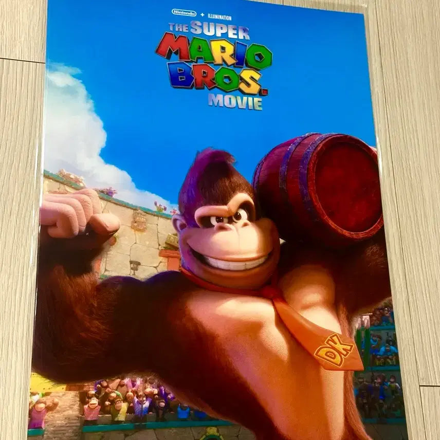 [BUNJANG] The Super Mario Bros. Movie Donkey Kong A3 Poster / [전용박스포장]영화 슈퍼마리오브라더스 동키콩 포스터(A3)