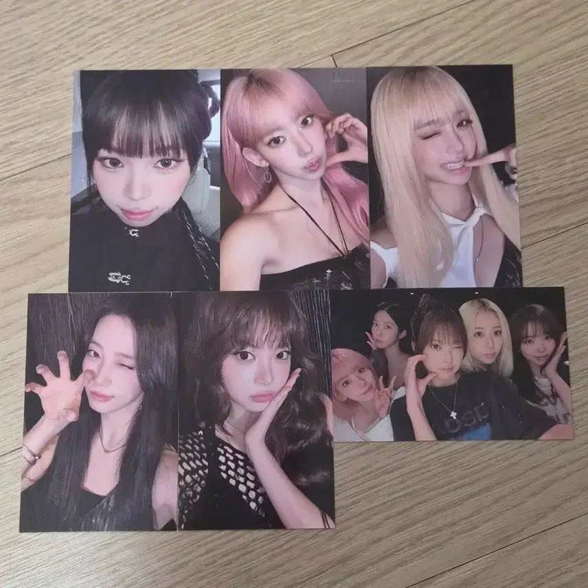 [SOLD OUT] 르세라핌 퓨어플로우 인천 콘서트 피어나존 럭키피어나 포토카드 포카 6종