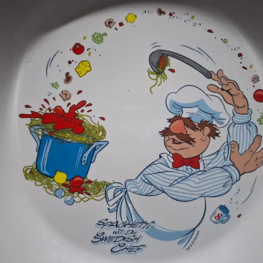 [BUNJANG] Swedish Chef Plate / 스웨디시 셰프  접시