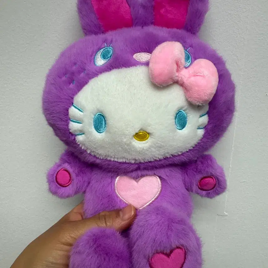 [BUNJANG] Sanrio Hello Kitty 50th Anniversary Purple Bunny Plush / 일본정품 산리오 헬로키티 50주년 퍼플 바니 인형