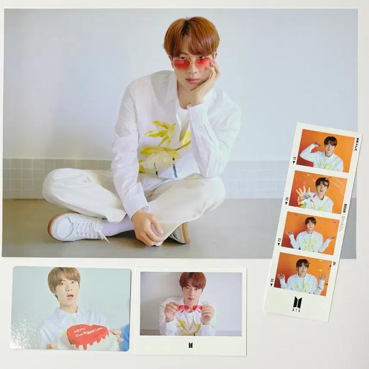[BUNJANG] BTS JIN Busan Yet to Come Photocard Set / BTS 방탄 JIN 진 부산 옛투컴 굿즈 분할 4종 석진 포카