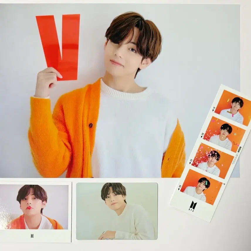 [BUNJANG] BTS V Taehyung Busan Yet To Come Goods Split Set 4 Types / BTS 방탄 V 태형 부산 옛투컴 굿즈 분할 4종