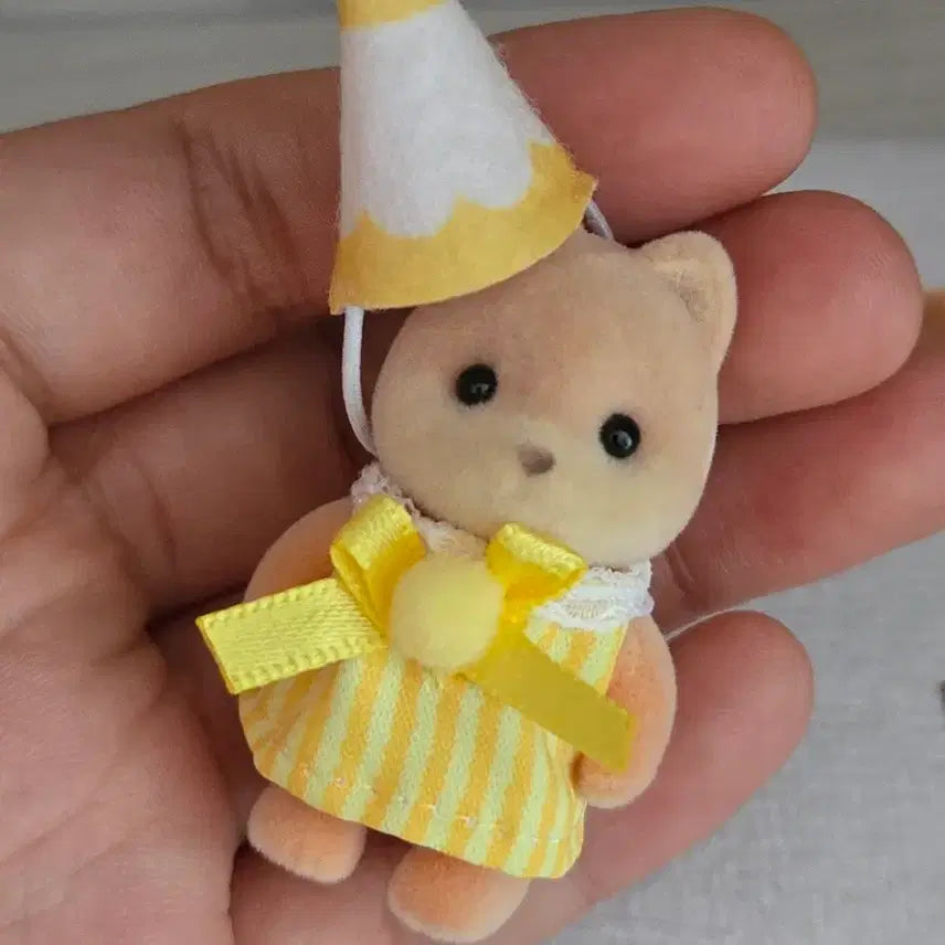 [BUNJANG] Sylvanian Families Caramel Dog Baby Split Set / 실바니안 크레파스 아기 분철 캐러맬독