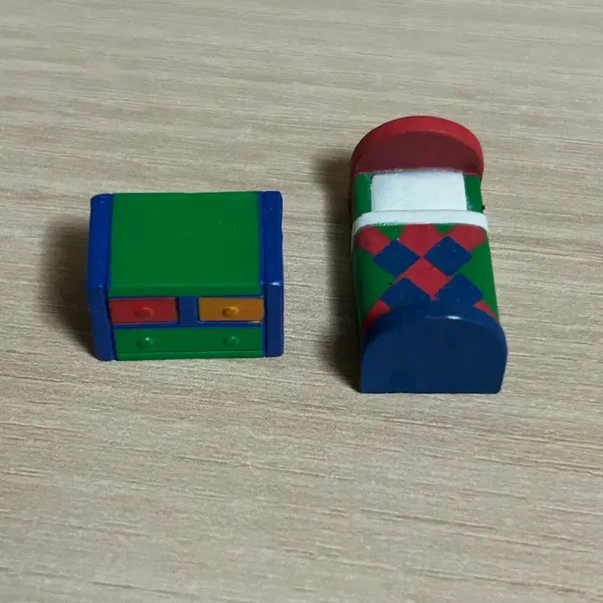 [BUNJANG] Animal Crossing: Make a Big Move Furniture Figure Set / 고전 동물의숲 숲을만들자 가구 피규어