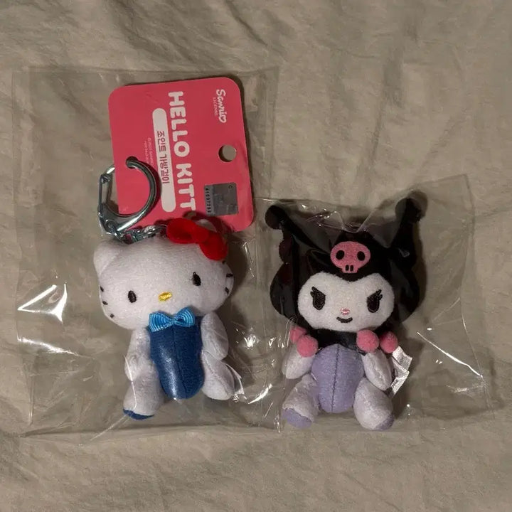 [BUNJANG] Sanrio Joint Bag Charm Doll Keychain - Hello Kitty / Kuromi / 산리오 조인트 가방걸이 인형키링 헬로키티/쿠로미 일본고전문구산엑스가챠
